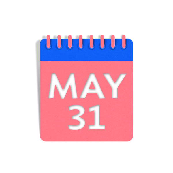 May 31 Calendar